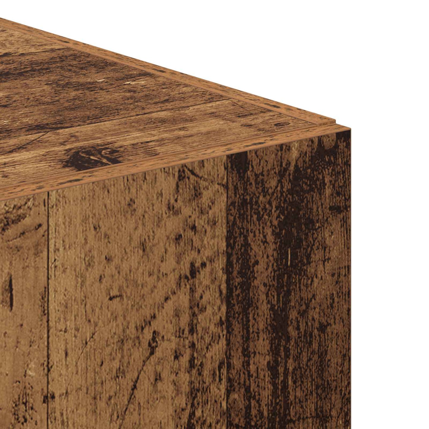 Hoge kast 2 pcs Oudhout 45 x 42,5 x 185 cm