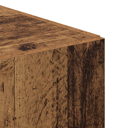 Hoge kast 2 pcs Oudhout 45 x 42,5 x 185 cm