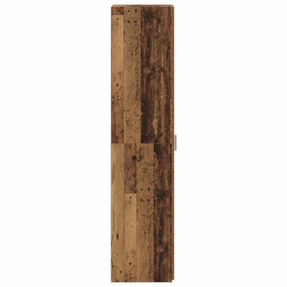 Hoge kast 2 pcs Oudhout 45 x 42,5 x 185 cm