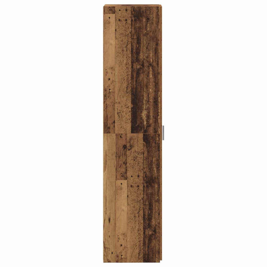 Hoge kast 2 pcs Oudhout 45 x 42,5 x 185 cm