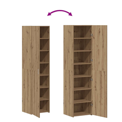 Hoge kast 2 pcs Artisan Eiken 45 x 42,5 x 185 cm