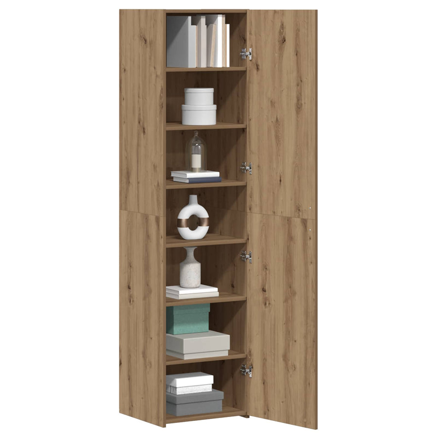 Hoge kast 2 pcs Artisan Eiken 45 x 42,5 x 185 cm