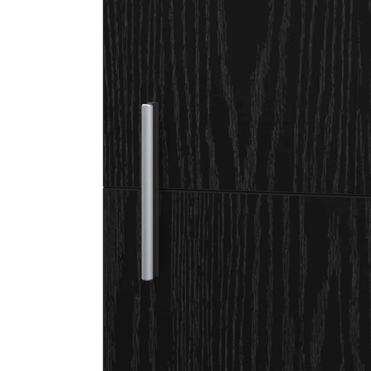 Hoge kast 2 pcs Zwart Eiken 45 x 42,5 x 185 cm