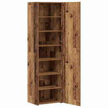 Hoge kast 2 pcs Oudhout 50 x 42,5 x 185 cm