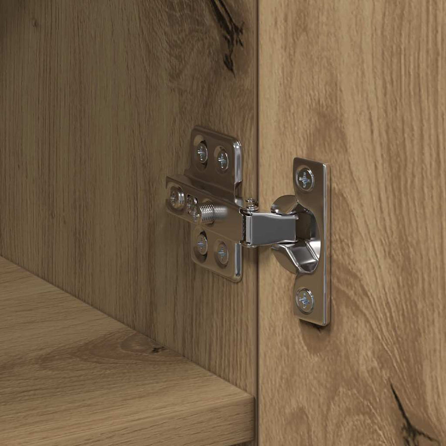 Hoge kast 2 pcs Artisan Eiken 50 x 42,5 x 185 cm
