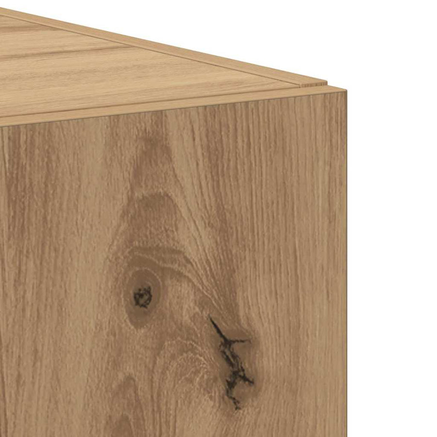 Hoge kast 2 pcs Artisan Eiken 50 x 42,5 x 185 cm