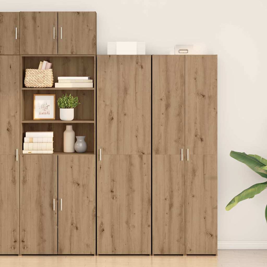Hoge kast 2 pcs Artisan Eiken 50 x 42,5 x 185 cm