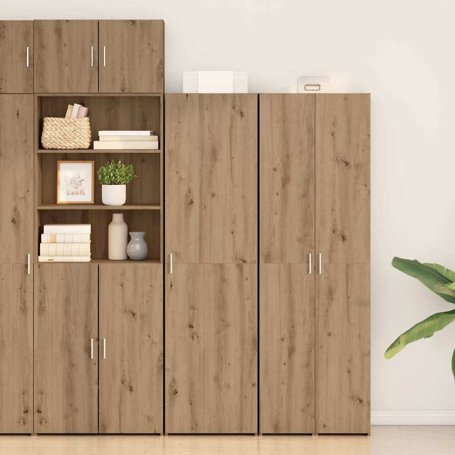 Hoge kast 2 pcs Artisan Eiken 50 x 42,5 x 185 cm