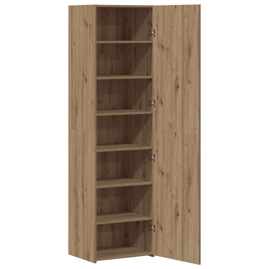 Hoge kast 2 pcs Artisan Eiken 50 x 42,5 x 185 cm