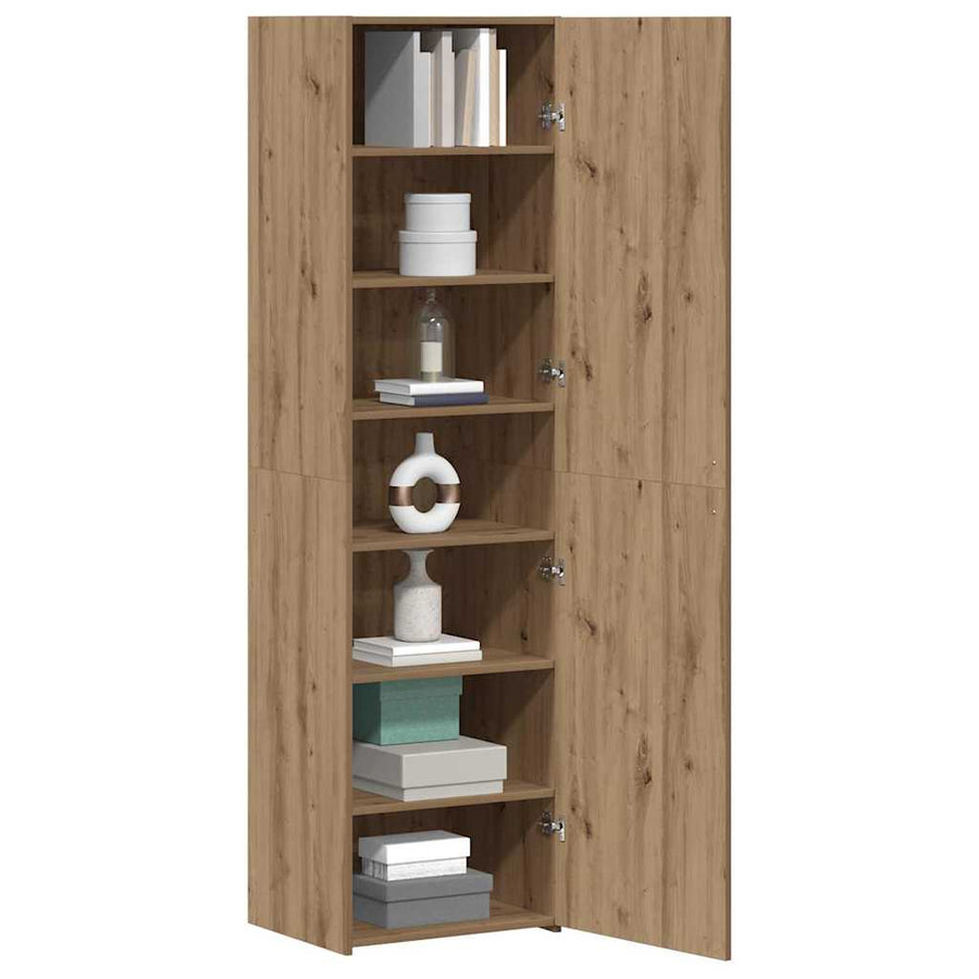 Hoge kast 2 pcs Artisan Eiken 50 x 42,5 x 185 cm