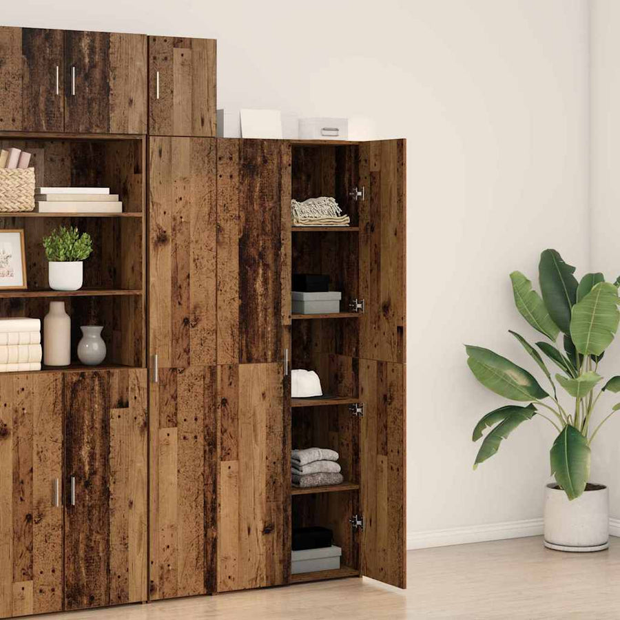 Dressoir Oude Hout 70X42.5X185 Cm Bewerkt Hout Oud hout