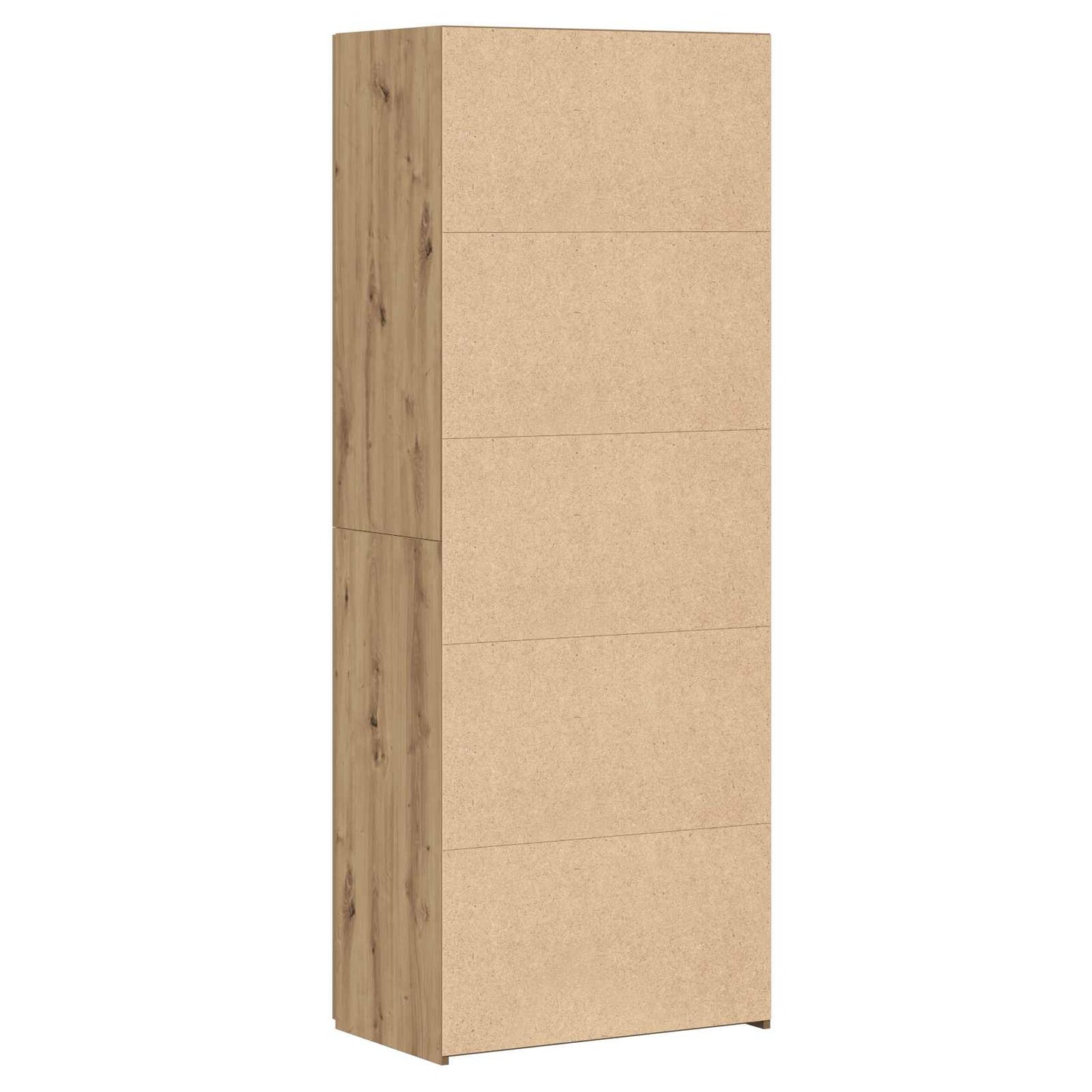 Highboard artisanaal eikenkleurig 70 x 42,5 x 185 cm