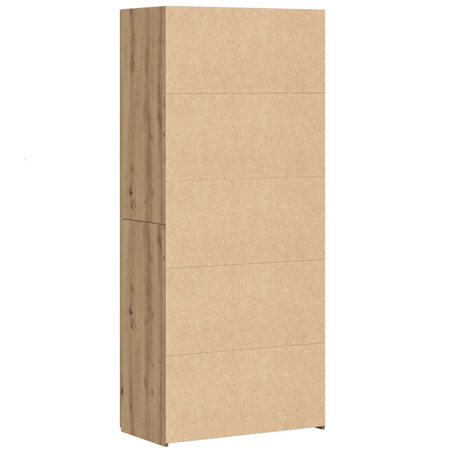 Hoge kast 2 pcs Artisan Eiken 80 x 42 x 185 cm