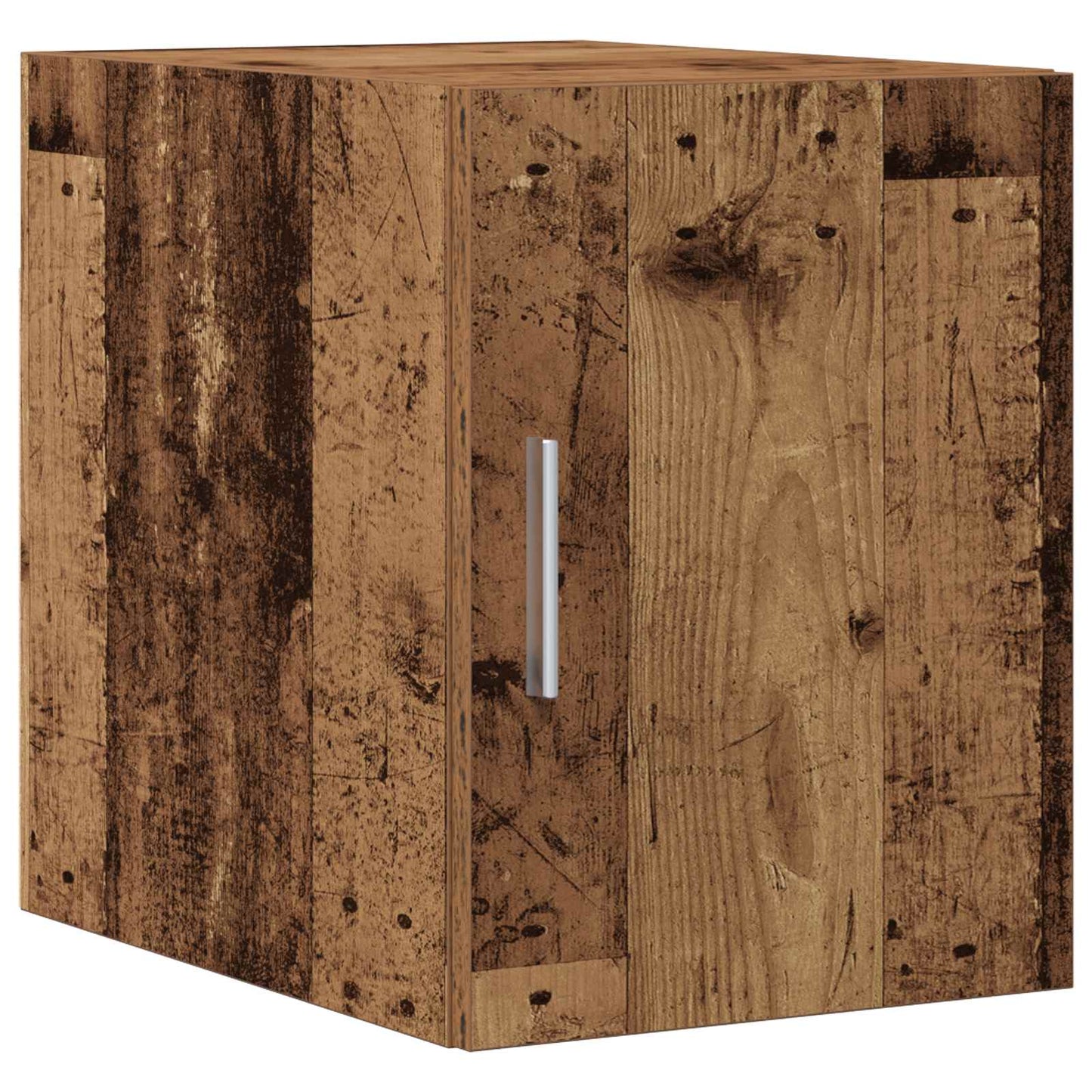 2-delige opbergkast met planken 2 pcs Oud hout Bewerkt hout