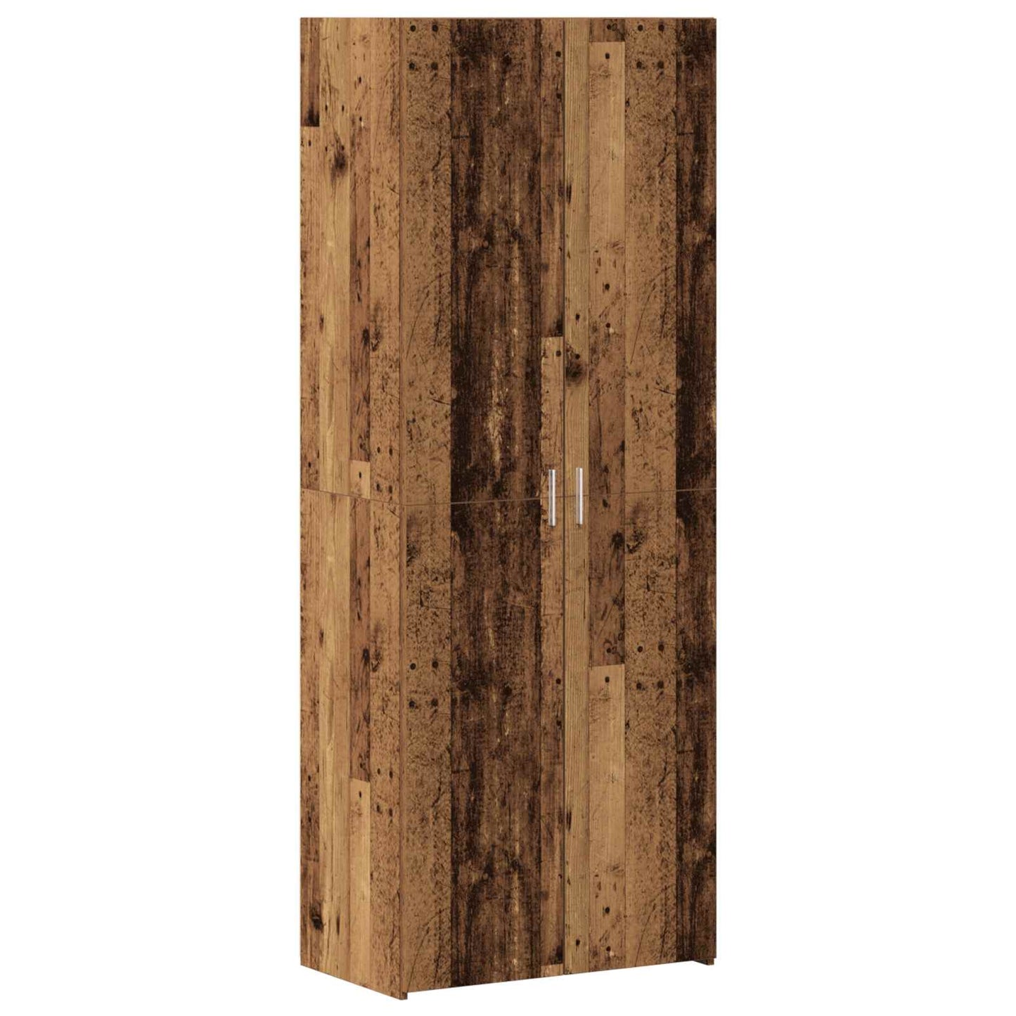Opbergkast 2 pcs Oudhout 70 x 42,5 x 225 cm