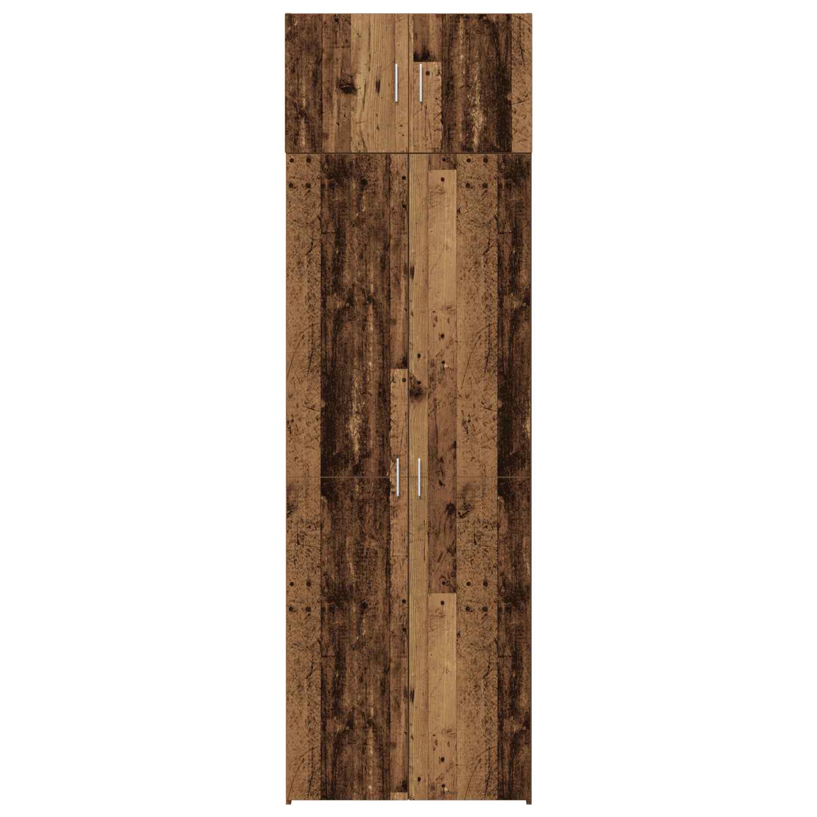 Opbergkast 2 pcs Oudhout 70 x 42,5 x 225 cm
