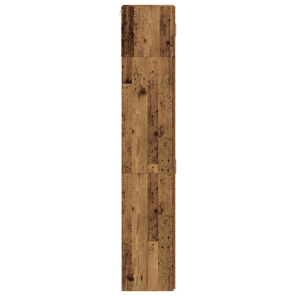 Opbergkast 2 pcs Oudhout 70 x 42,5 x 225 cm