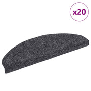 Trapmatten 20 stuks 65x21x4 cm donkergrijs