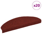Trapmatten zelfklevend 20 stuks rood 65x21x4 cm