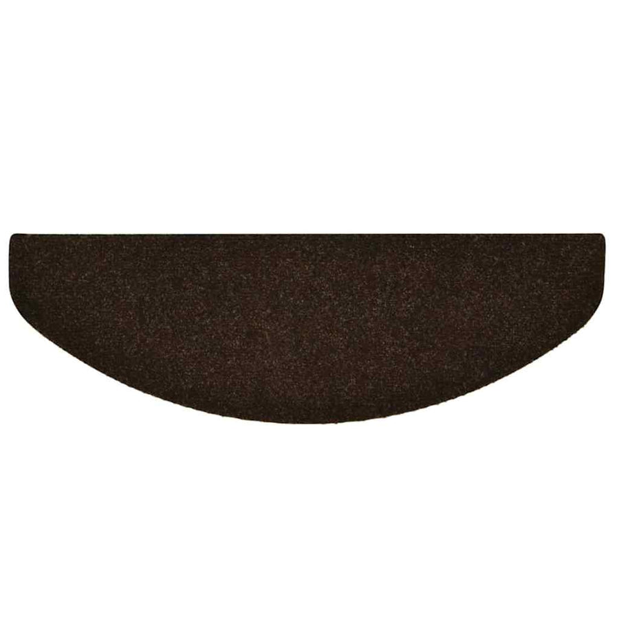 Trapmatten Zelfklevend 20 stuks 65x21x4 cm Bruin Halfrond Groot