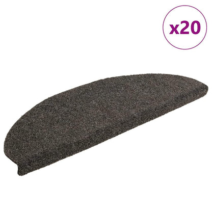 Trapmatten zelfklevend 20 st 65x21x4 cm antracietkleurig