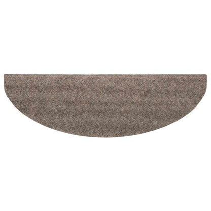 Trapmatten Zelfklevend 20 stuks 65x21x4 cm Beige Halfrond Groot