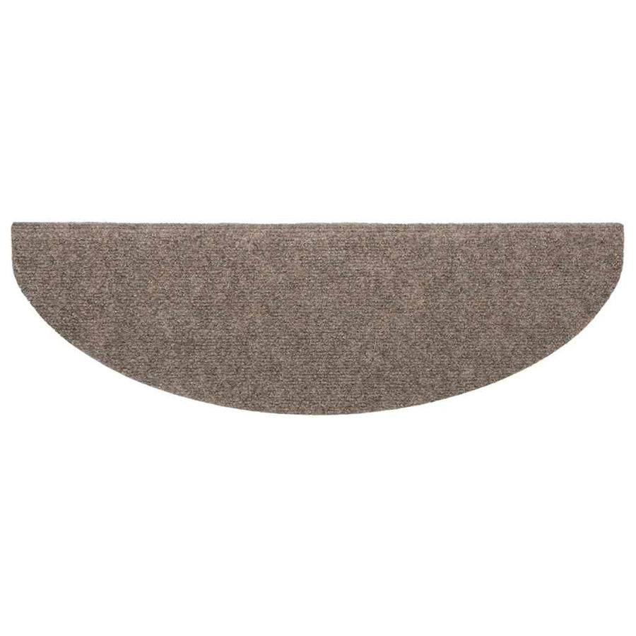 Trapmatten Zelfklevend 20 stuks 65x21x4 cm Beige Halfrond Groot