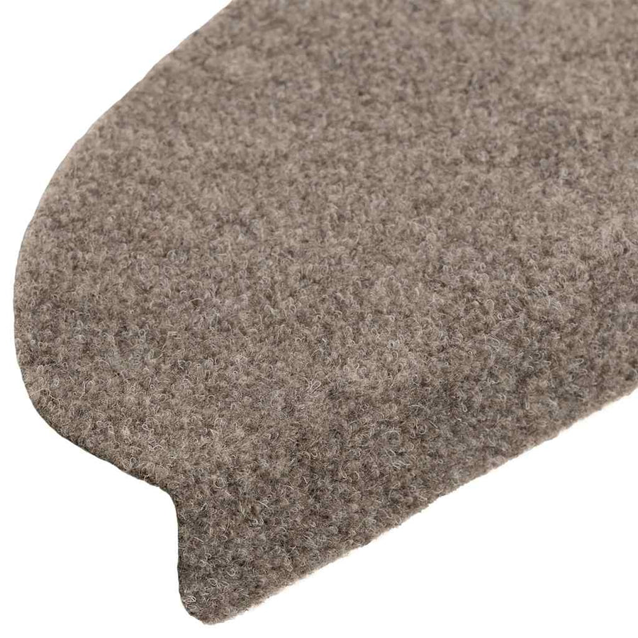Trapmatten Zelfklevend 20 stuks 65x21x4 cm Beige Halfrond Groot