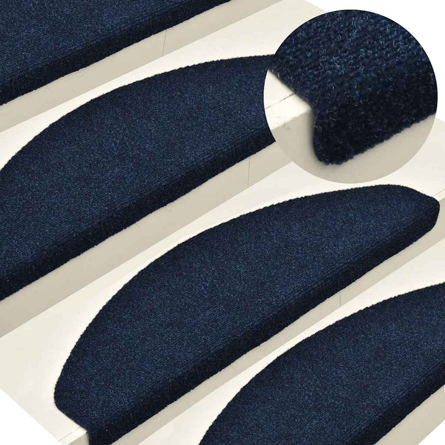 Trapmatten zelfklevend 20 st 65x21x4 cm marineblauw