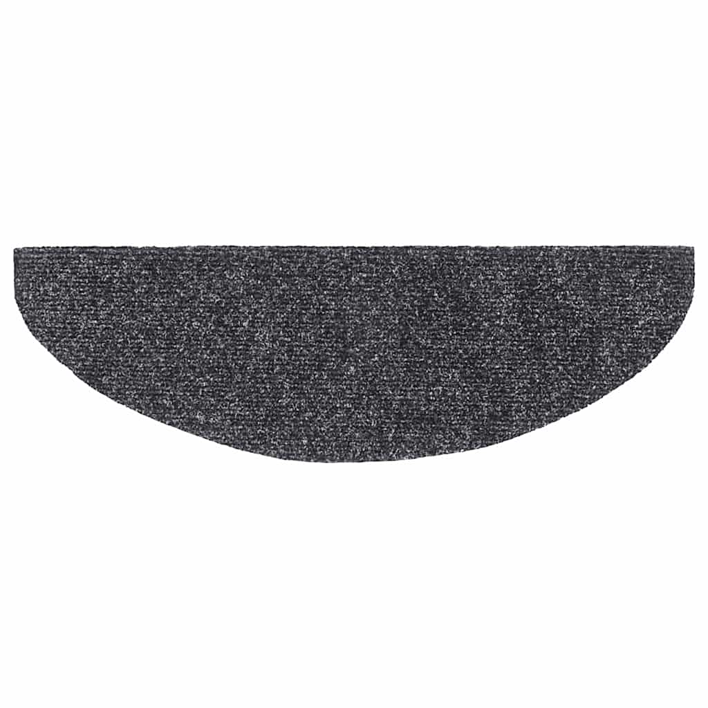 Trapmatten zelfklevend 30 st 65x21x4 cm donkergrijs