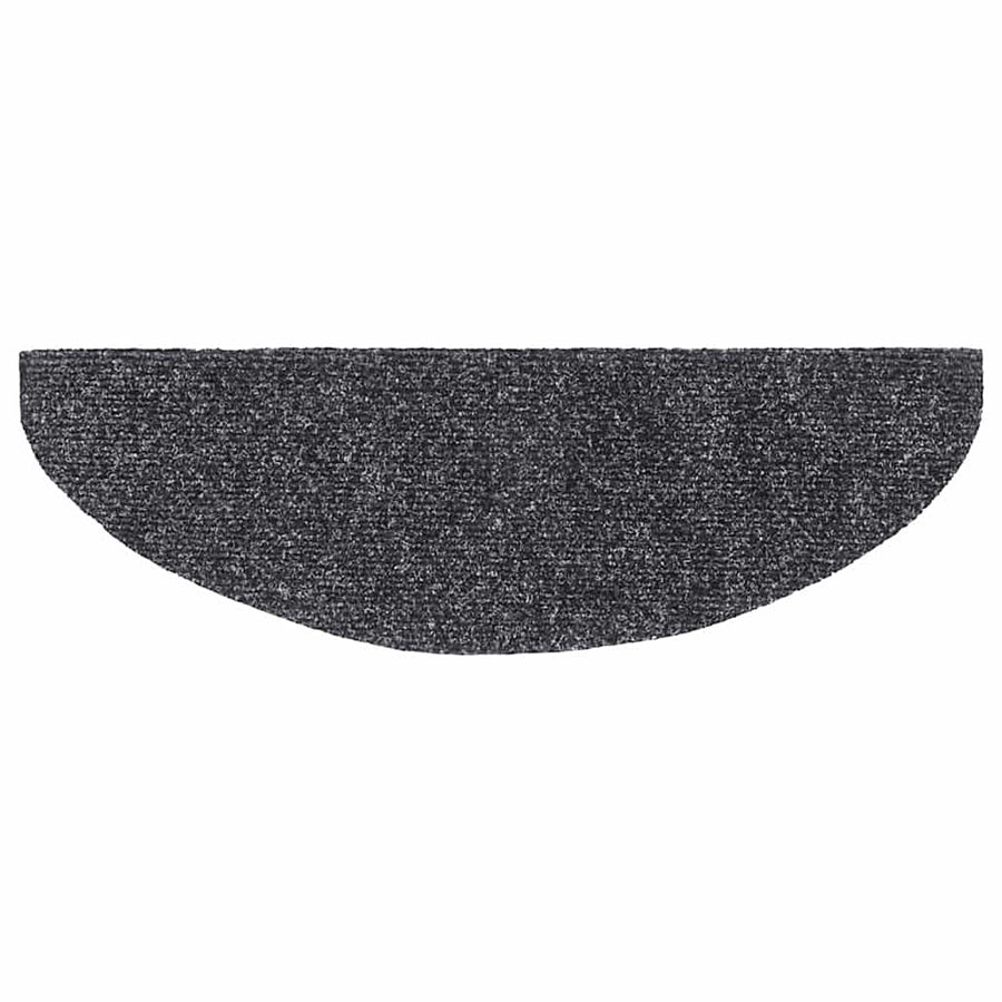 Trapmatten zelfklevend 30 st 65x21x4 cm donkergrijs