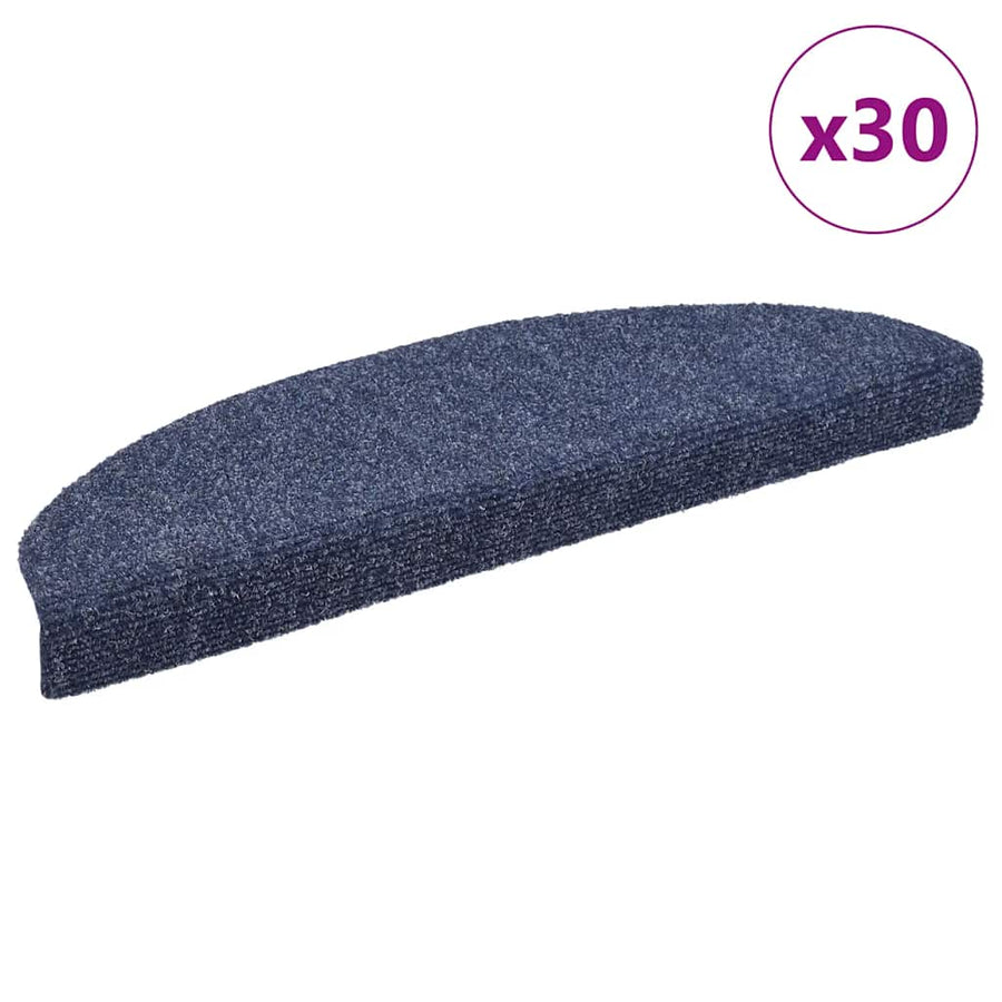 Trapmatten zelfklevend 30 st 65x21x4 cm blauw