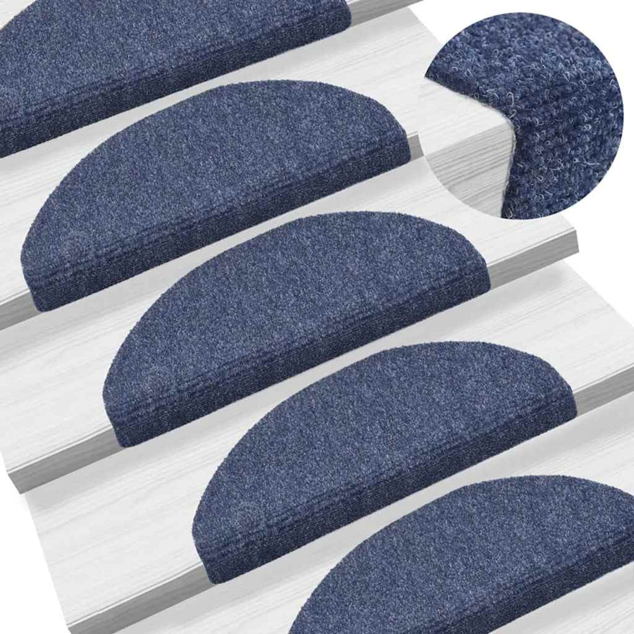 Trapmatten zelfklevend 30 st 65x21x4 cm blauw