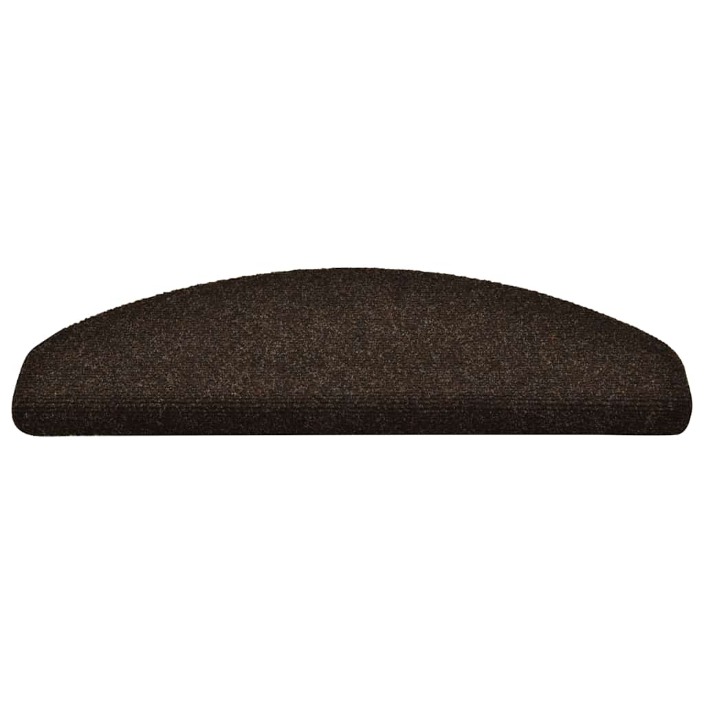 Trapmatten zelfklevend 30 st 65x21x4 cm bruin