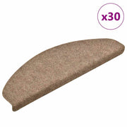 Trapmatten zelfklevend 30 stuks beige 65x21x4 cm