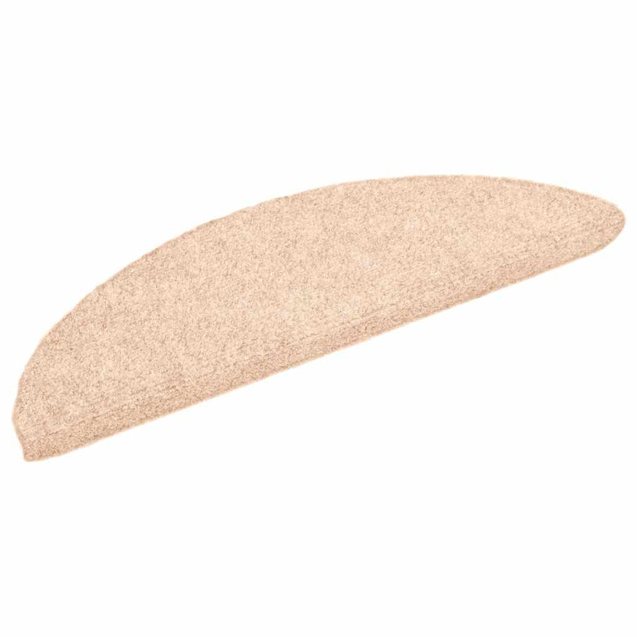 Trapmatten zelfklevend 20 st 56x17x3 cm crèmekleurig