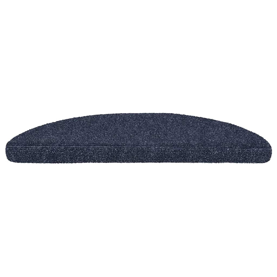 Trapmatten Zelfklevend 20 stuks 56x17x3 cm Blauw Halfrond