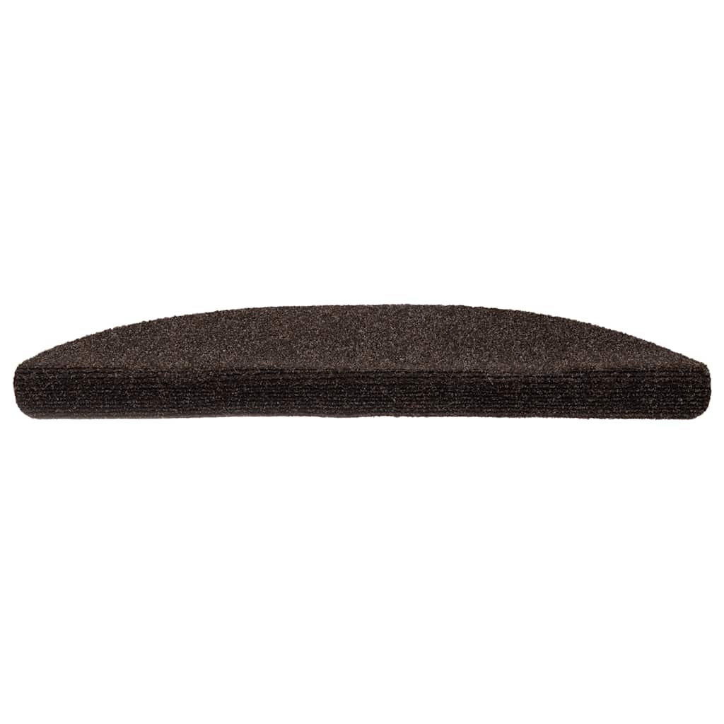 Trapmatten Zelfklevend 20 st 56x17x3 cm bruin