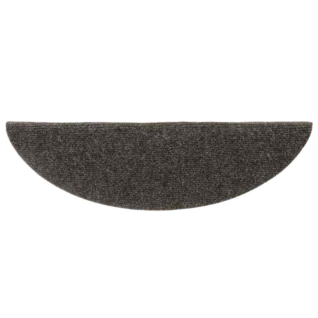 Trapmatten zelfklevend 20 st 56x17x3 cm antraciet
