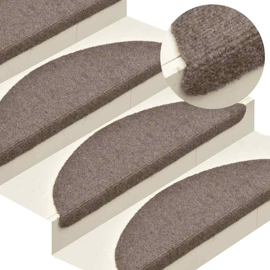 Trapmatten zelfklevend 20 st 56x17x3 cm beige