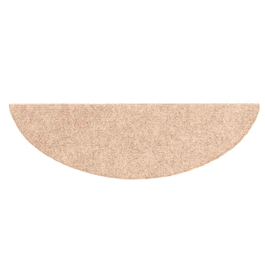 Trapmatten zelfklevend 30 st 56x17x3 cm crèmekleurig