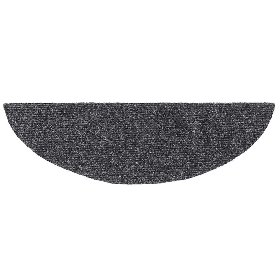 Trapmatten zelfklevend 30 st 56x17x3 cm donkergrijs