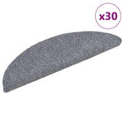 Trapmatten 30 stuks 56x17x3 cm lichtgrijs