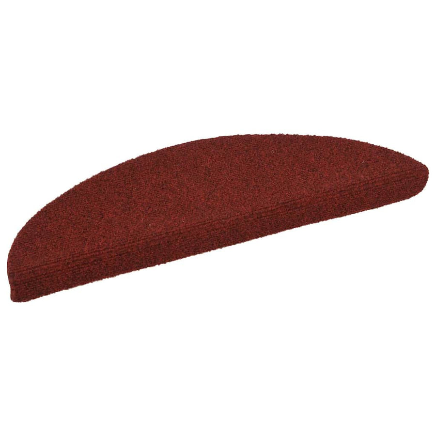 Trapmatten zelfklevend 30 st 56x17x3 cm rood