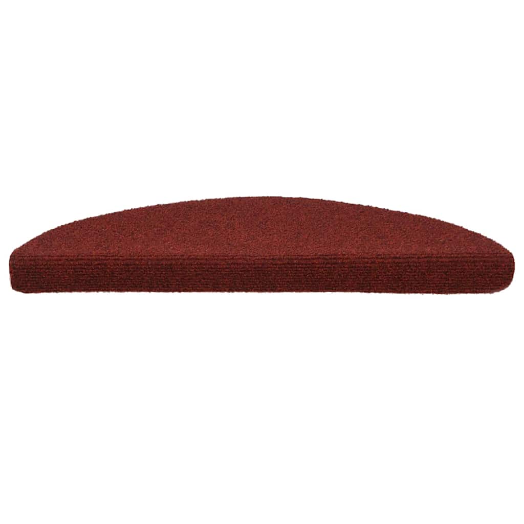 Trapmatten zelfklevend 30 st 56x17x3 cm rood