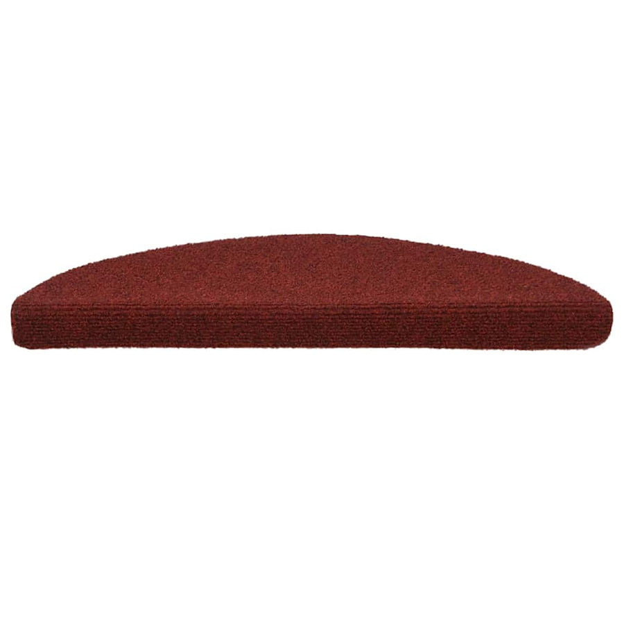 Trapmatten zelfklevend 30 st 56x17x3 cm rood