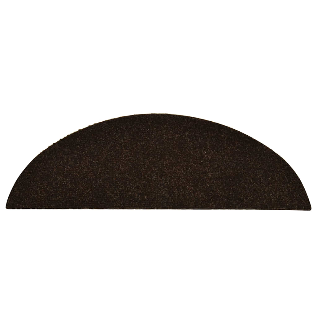 Trapmatten zelfklevend 30 st 56x17x3 cm bruin
