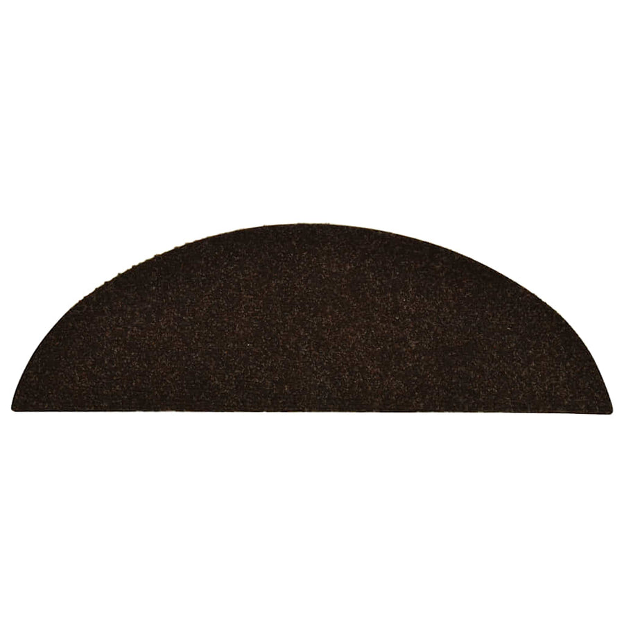 Trapmatten zelfklevend 30 st 56x17x3 cm bruin