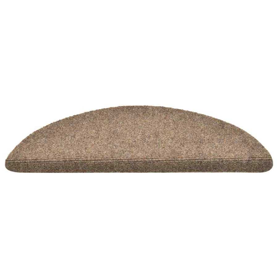 Trapmatten zelfklevend 30 st 56x17x3 cm crèmekleurig