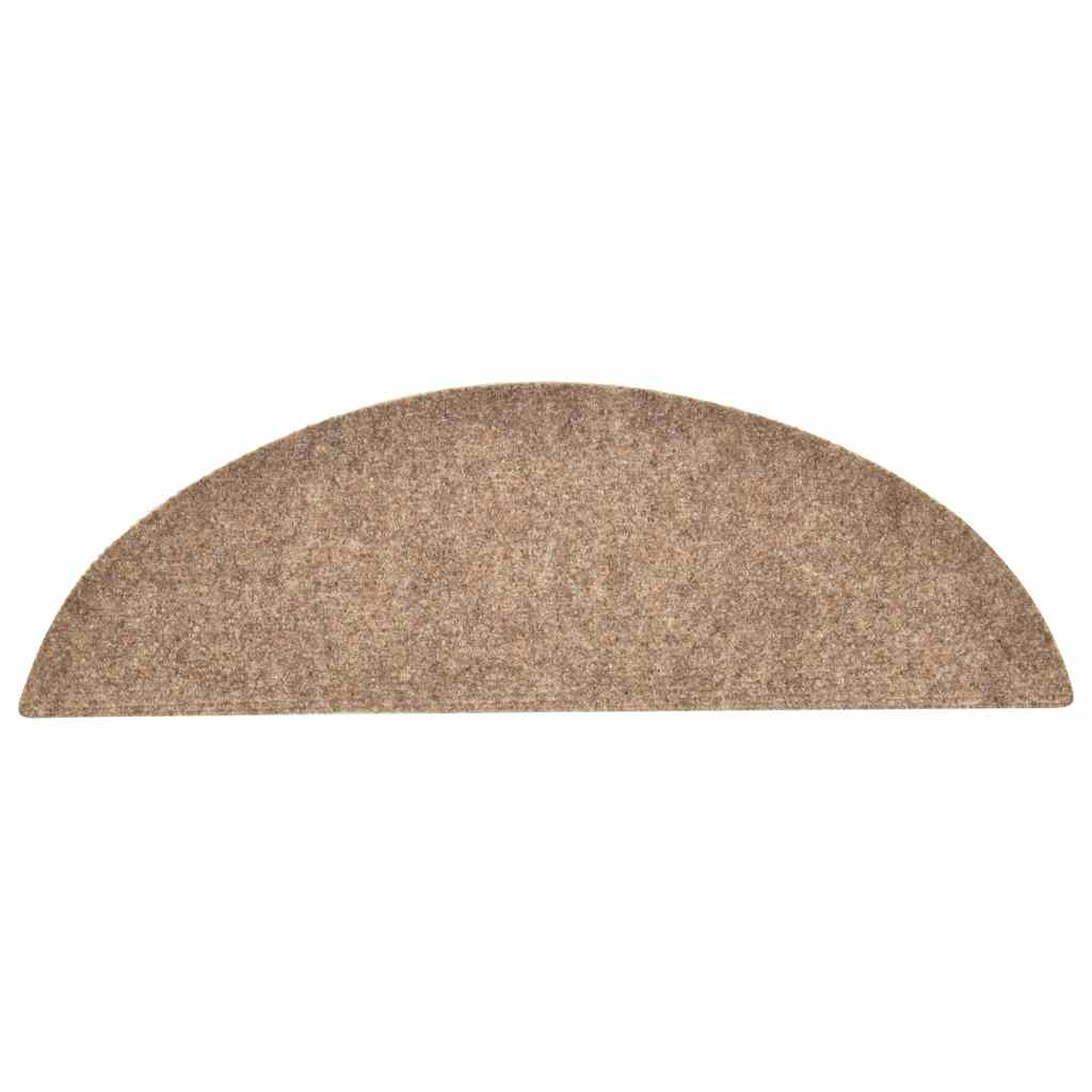 Trapmatten zelfklevend 30 st 56x17x3 cm crèmekleurig